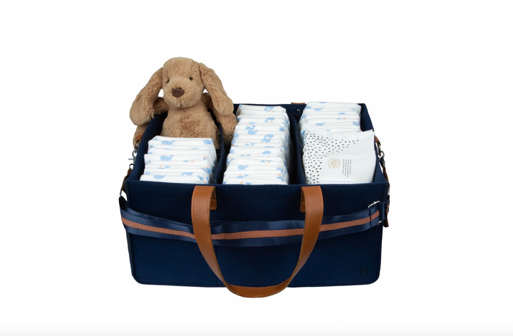 Navy bunny caddie available from www.thecollectivenz.com