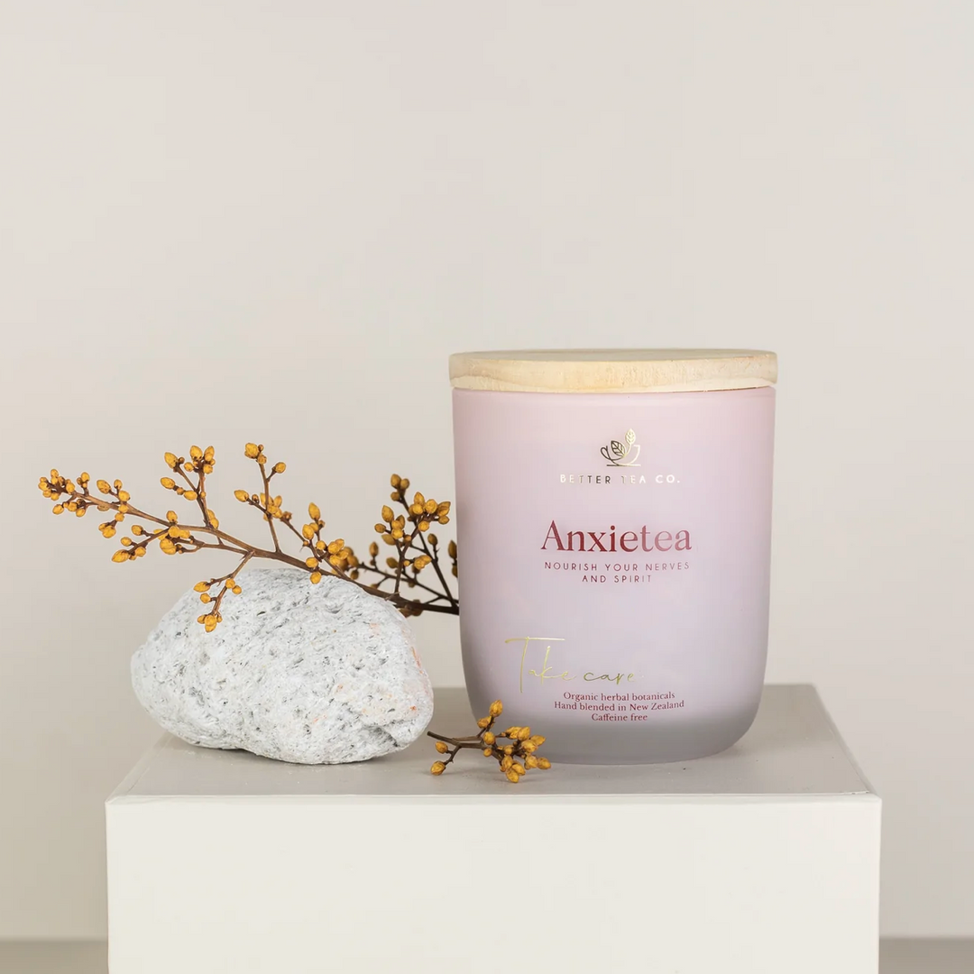 Anxietea tea available from www.thecollectivenz.com