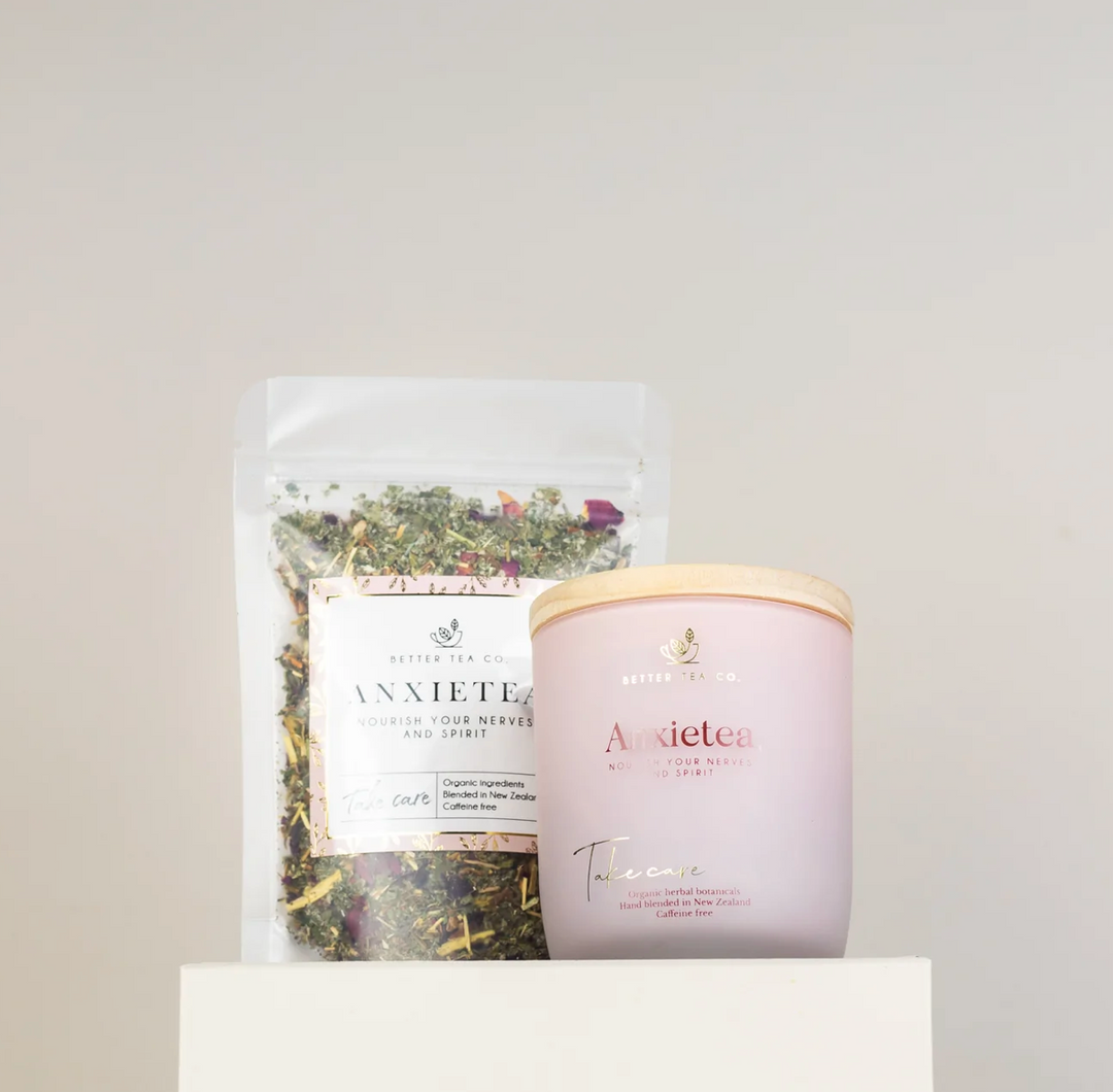 Anxietea tea available from www.thecollectivenz.com