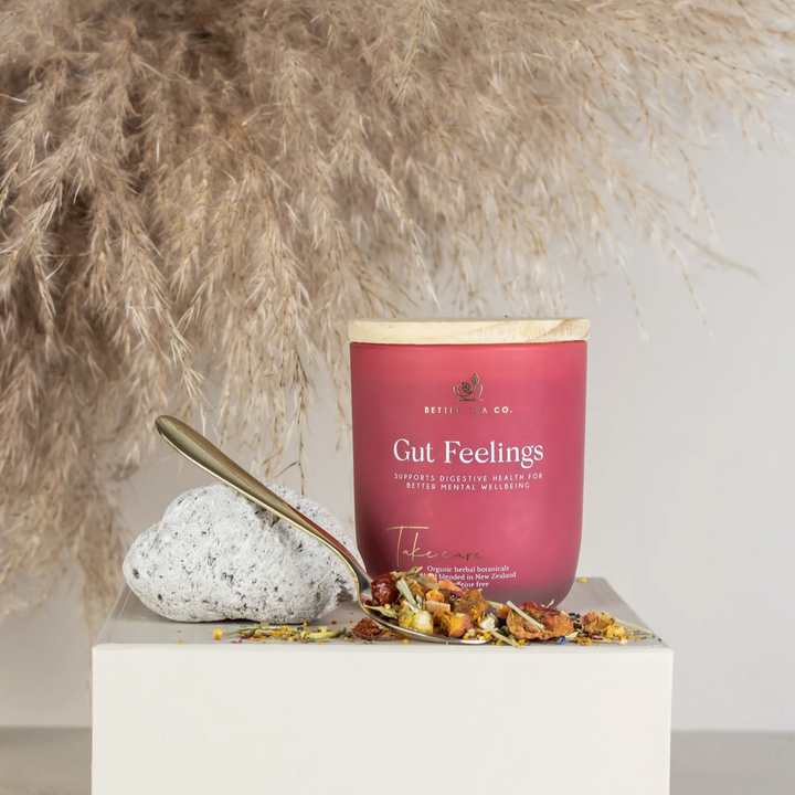 Better Tea gut feelings tea available from www.thecollectivenz.com