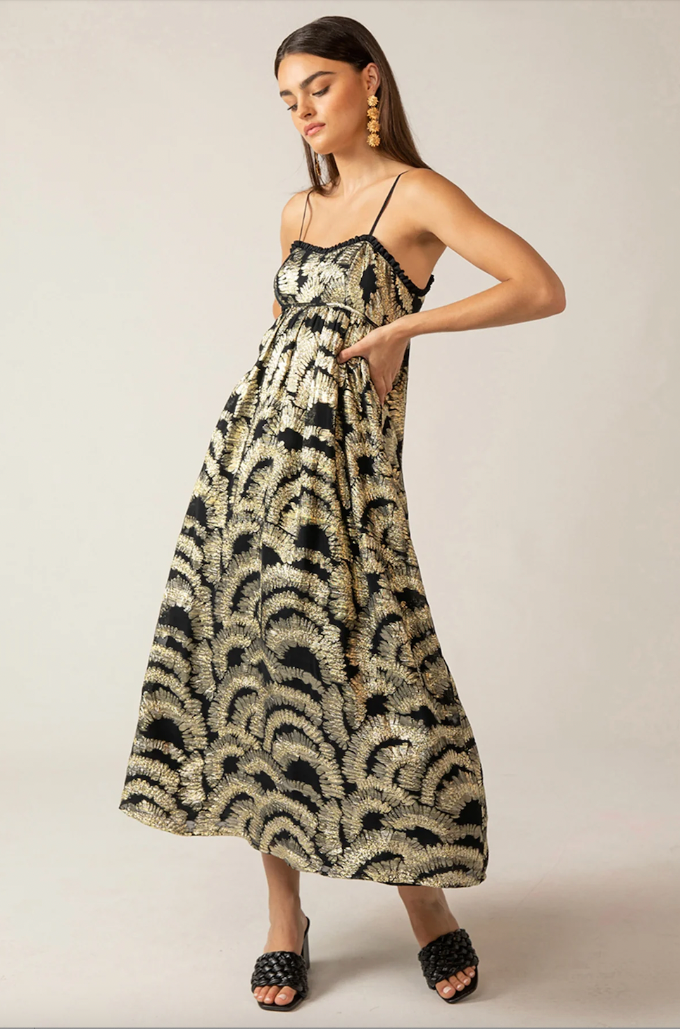 Rue Stiic Tara maxi dress available from www.thecollectivenz.com