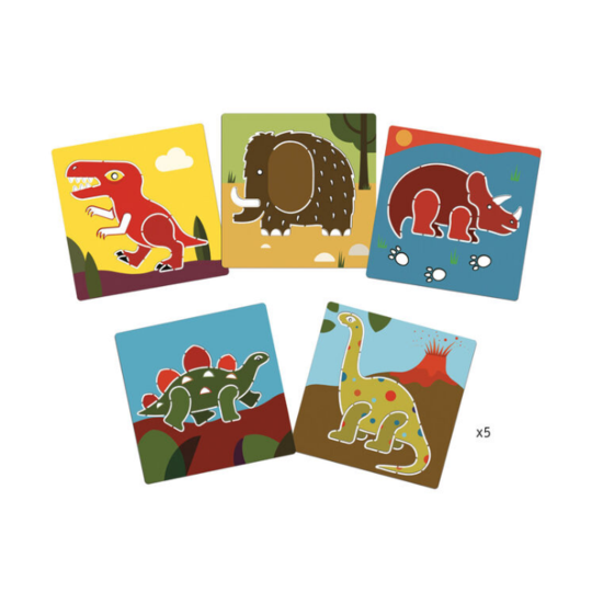 Djeco dino stencils available from www.thecollectivenz.com