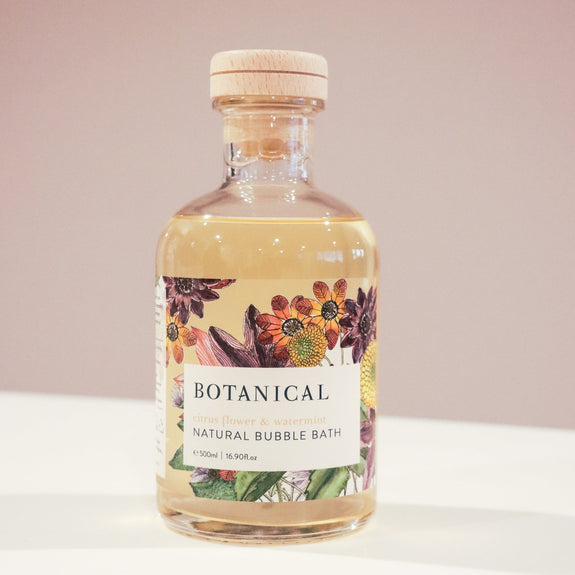 Botanical bubble bath available from www.thecollectivenz.com