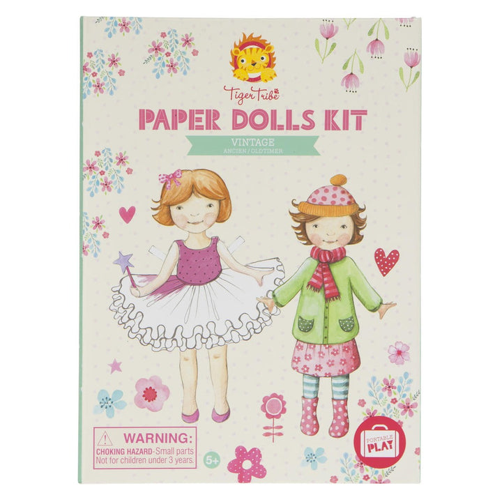 Tiger tribe Paper doll kit available from www.thecollectivenz.com