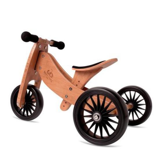Kinderfeet Tiny Tot Plus 2 in 1 trike - Bamboo
