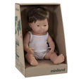 Miniland Anatomically correct Doll 38cm - Caucasian Down Syndrome / Boy