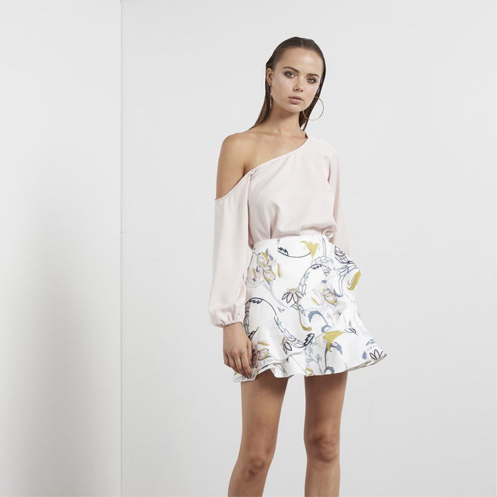 Ethereal Slinky Top - Blush