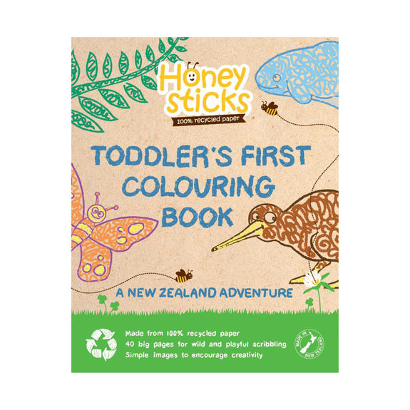 Toodler's First colouring in book