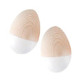 Duo Egg Shakers - White