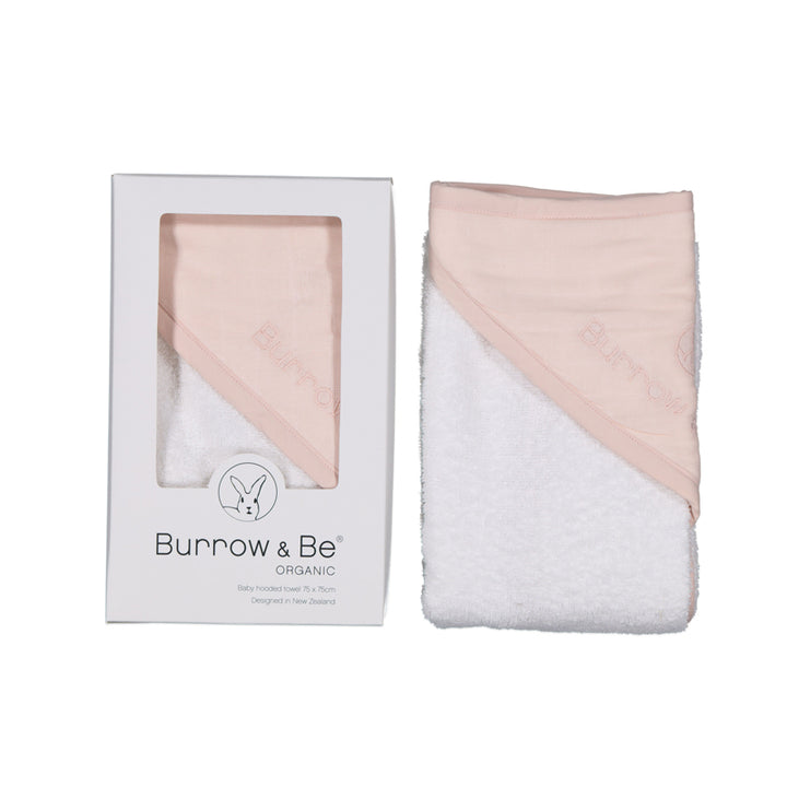 Baby Hooded Towel - Blush