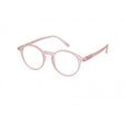 Izipizi light pink reading glasses available from www.thecollectivenz.com