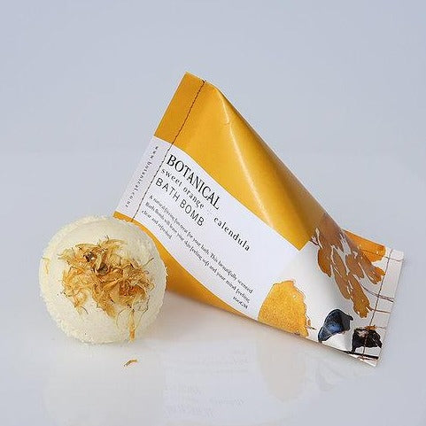 Botanical bath bomb available from www.thecollectivenz.com