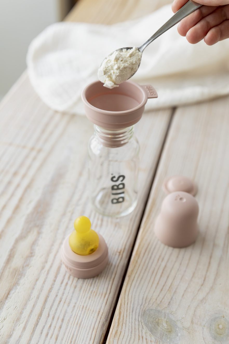Bibs glass baby bottle set available from www.thecollectivenz.com