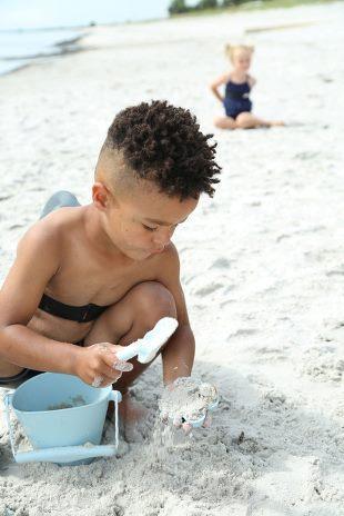 Scrunch Bucket - Duck egg blue