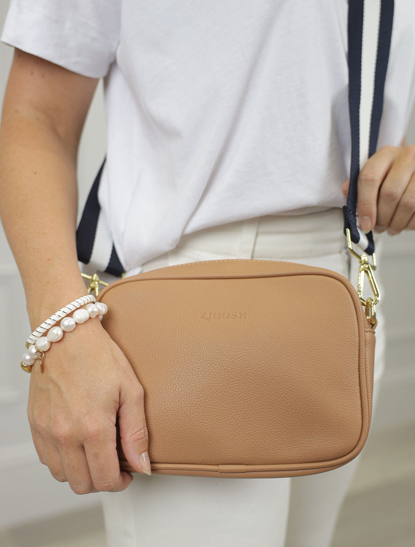 Zjoosh ruby sports cross body bag available from www.thecollectivenz.com