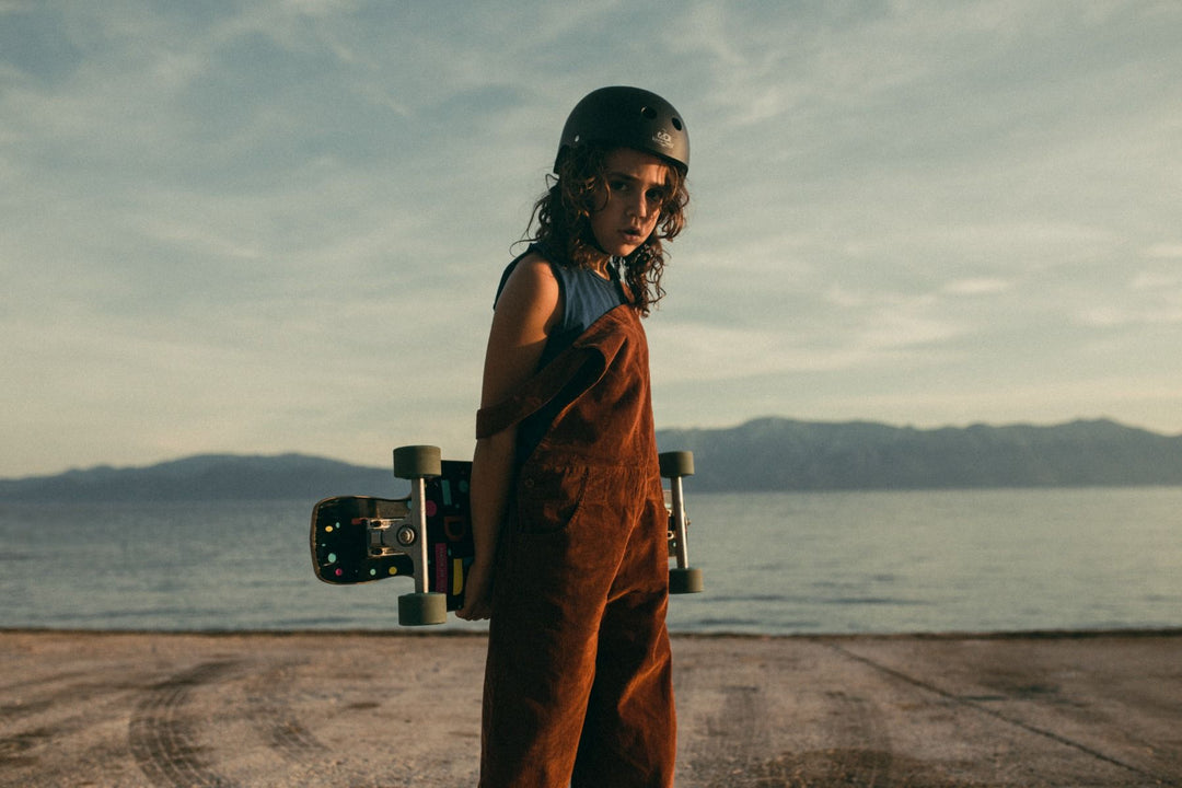 Kinderfeet helmet available from www.thecollectivenz.com