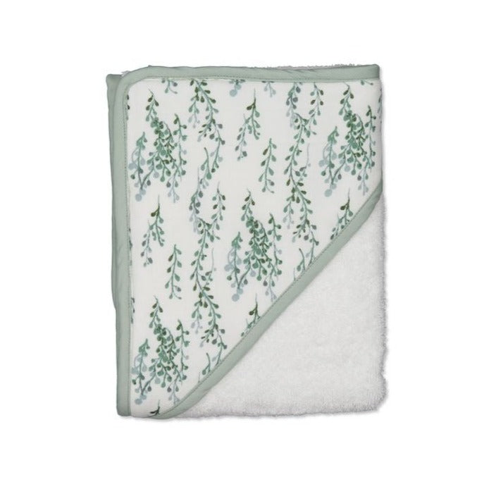 Burrow and Be string of pearls baby hooded towel available from www.thecollectivenz.com