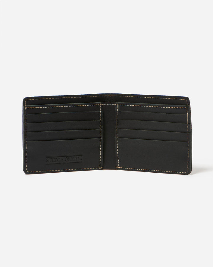 Stitch and hide connor wallet available from www.thecollectivenz.com