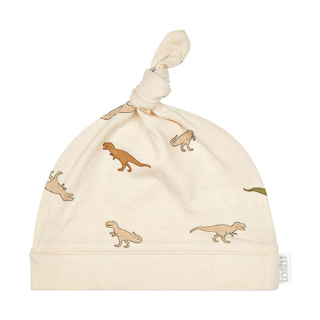 Toshi dinosauria baby beanie available from www.thecollectivenz.com
