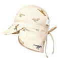 Toshi dinosauria flap cap available from www.thecollectivenz.com