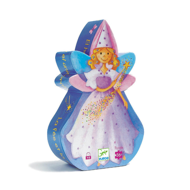 Djeco  36 piece fairy + unicorn puzzle available from www.thecollectivenz.com