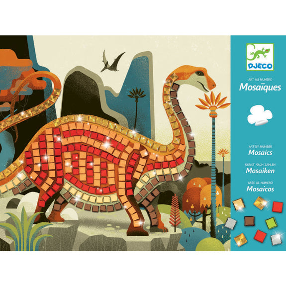 Djeco dinosaur mosaics available from www.thecollectivenz.com