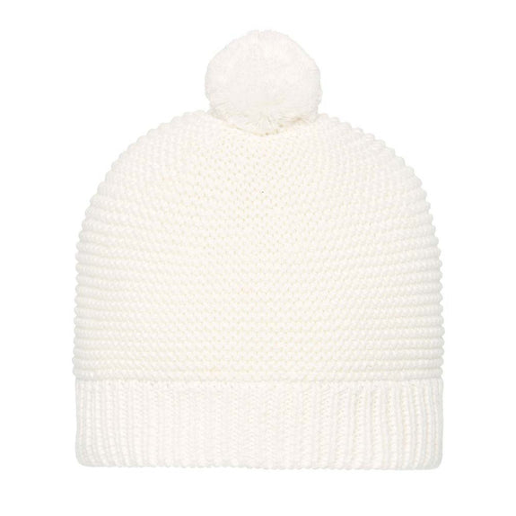 Toshi cream love beanie available from www.thecollectivenz.com