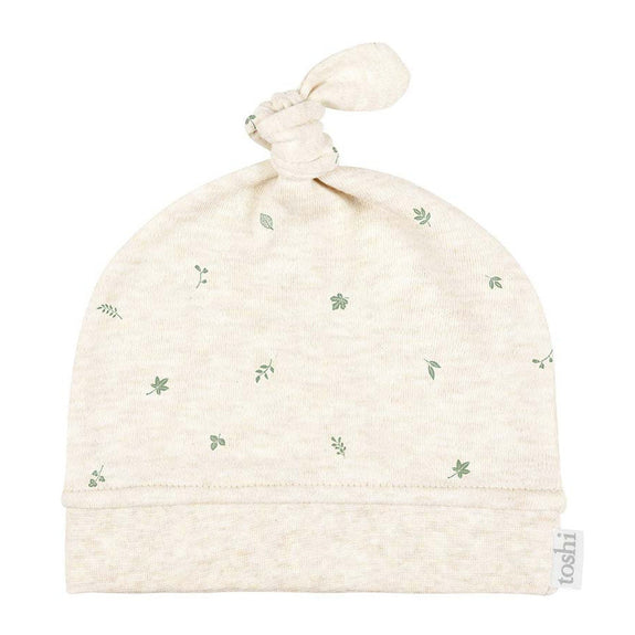 Toshi botanical baby beanie available from www.thecollectivenz.com